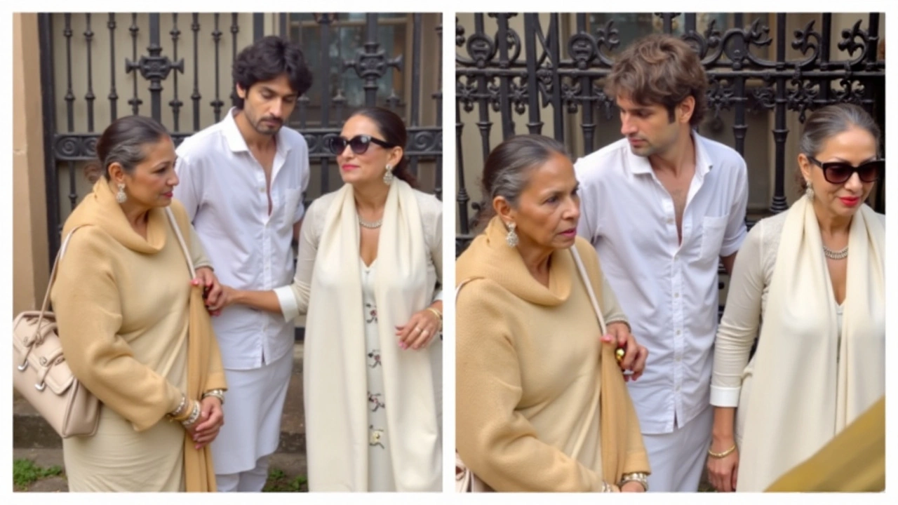 Malaika Arora and Son Arhaan Khan Pay Emotional Tribute at Anil Mehta's Funeral