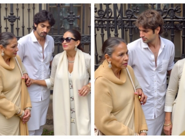 Malaika Arora and Son Arhaan Khan Pay Emotional Tribute at Anil Mehta's Funeral